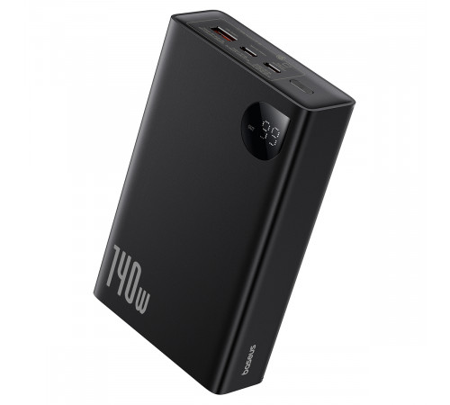 Зовнішній акумулятор Baseus Adaman  Digital Display Fast Charge Power Bank 24000mAh 140W Cluster Black (P10021508113-00)