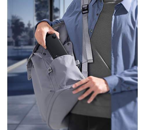 Зовнішній акумулятор Baseus Adaman  Digital Display Fast Charge Power Bank 24000mAh 140W Cluster Black (P10021508113-00)