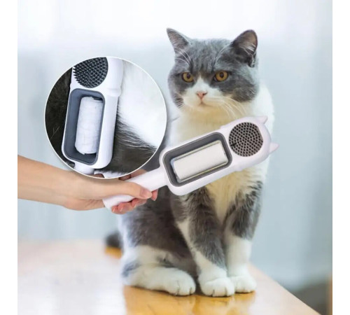 Расческа  косточка для зубов с длинной ручкой щетка для домашних животныхPet brusLY-524(160)