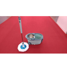 Швабра з відром кругла На колісах Mop bucket + mop set 43-30 (20)