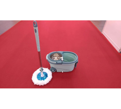 Швабра с ведром круглая На калесах Mop bucket + mop set	43-30 (20)
