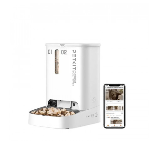 Смарт годівниця PETKIT Yumshare Dual-Hopper with Camera (P591)