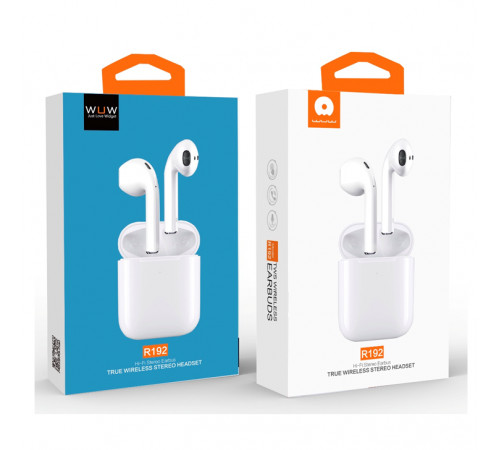 Бездротові навушники TWS WUW R192 White (6972573336494)