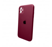 Чохол для смартфона Silicone Full Case AA Camera Protect for Apple iPhone 11 Pro кругл 47,Plum (FullAAKPi11P-47)