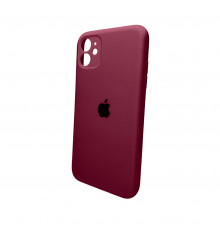 Чохол для смартфона Silicone Full Case AA Camera Protect for Apple iPhone 11 Pro кругл 47,Plum (FullAAKPi11P-47)