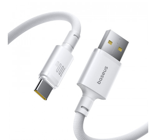 Data Cable Baseus New Braided FC Type-C 100W 1m (E0426W01, E0426W03)