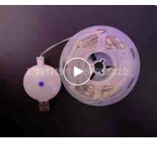 Гирлянда музыкальная 100LED   USB  Теплый и микс 10метр*100   sf-5  sf-6  (200)