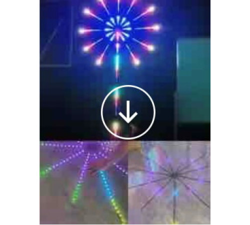 Гирлянда музыкальная     RJB  USB   SF -9   (100)