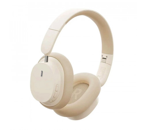 Бездротові накладні навушники Baseus Bowie D05 Wireless Headphones Creamy-White (NGTD020202)