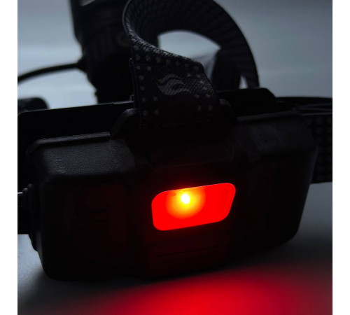 Ліхтар налобний 8505 PM10-4TG White, Yellow, Blue, Red light (2*18650, Type-C, Zoom)