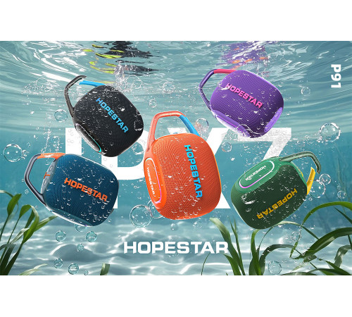 УЦІНКА Колонка HOPESTAR P91 15W, 2600mAh (15,2*10,3*6,7 см) (під ремонт)