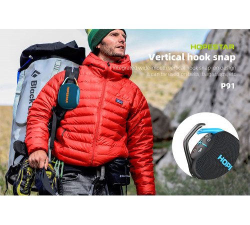 УЦІНКА Колонка HOPESTAR P91 15W, 2600mAh (15,2*10,3*6,7 см) (під ремонт)