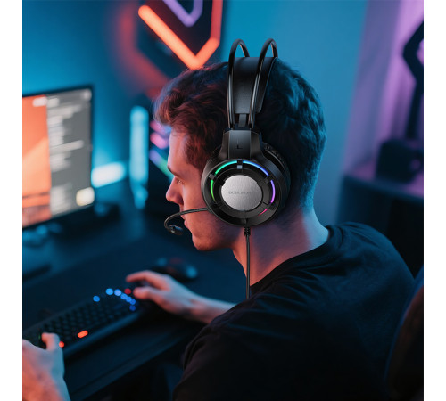 Навушники комп'ютерні дротові Borofone BO112 Wave