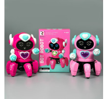 Интерактивная игрушка Bot Robot Lady ZR142-3, танцующая с музыкой (от батареек) (18,0см)