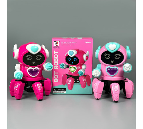 Інтерактивна іграшка Bot Robot Lady ZR142-3, танцюючий з музикою (від батарейок) (18,0см)