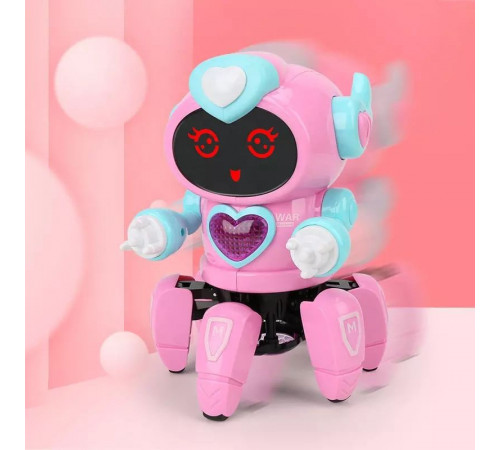 Інтерактивна іграшка Bot Robot Lady ZR142-3, танцюючий з музикою (від батарейок) (18,0см)