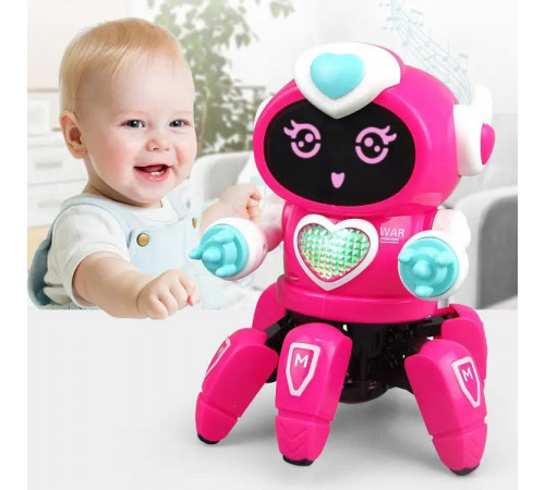 Інтерактивна іграшка Bot Robot Lady ZR142-3, танцюючий з музикою (від батарейок) (18,0см)