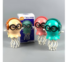 Інтерактивна іграшка Dancing Jellyfish HX178, танцююча Медуза з музикою (від батарейок) (20,0см)