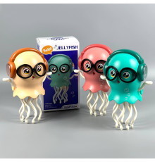 Інтерактивна іграшка Dancing Jellyfish HX178, танцююча Медуза з музикою (від батарейок) (20,0см)