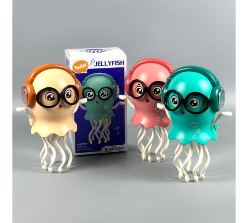 Інтерактивна іграшка Dancing Jellyfish HX178, танцююча Медуза з музикою (від батарейок) (20,0см)