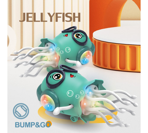 Інтерактивна іграшка Dancing Jellyfish HX178, танцююча Медуза з музикою (від батарейок) (20,0см)