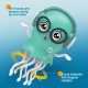 Інтерактивна іграшка Dancing Jellyfish HX178, танцююча Медуза з музикою (від батарейок) (20,0см)