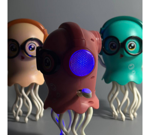 Інтерактивна іграшка Dancing Jellyfish HX178, танцююча Медуза з музикою (від батарейок) (20,0см)