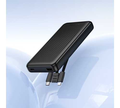 УМБ Power Bank Borofone BJ79 Clever 10000mAh 2A (with cable Type-C+Lightning+USB)