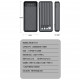 УМБ Power Bank WUW Y131 20000mAh 2.1A (with cable Lightning+Micro+Type-C+USB)