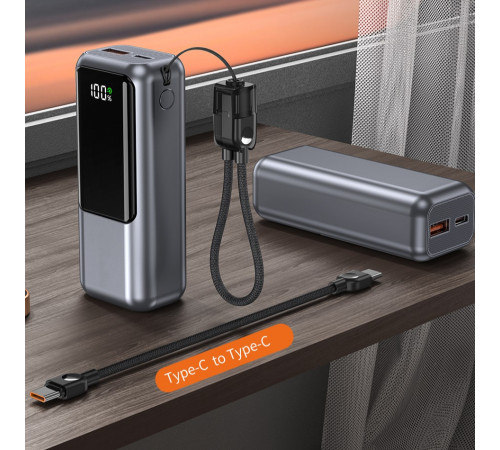 УМБ Power Bank WUW Y161 10000mAh PD18W+22.5W (with cable Type-C to Type-C)