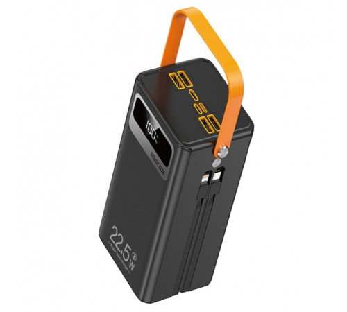 УМБ Power Bank WUW TUGII Y103 30000mAh PD22.5W+QC3.0 (with cable Lightning+Micro+Type-C+USB)