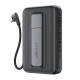 УМБ Power Bank AceFast M24 10000mAh 22.5W з бездротовою зарядкою та підставкою (with cable Type-C)