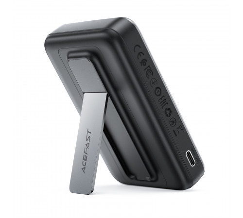 УМБ Power Bank AceFast M24 10000mAh 22.5W з бездротовою зарядкою та підставкою (with cable Type-C)
