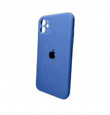 Чохол для смартфона Silicone Full Case AA Camera Protect for Apple iPhone 11 Pro Max кругл 3,Royal Blue (FullAAKPi11PM-3)