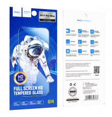 Захисне скло Hoco Guardian shield HD tempered iPhone 17 Pro Max (G14)