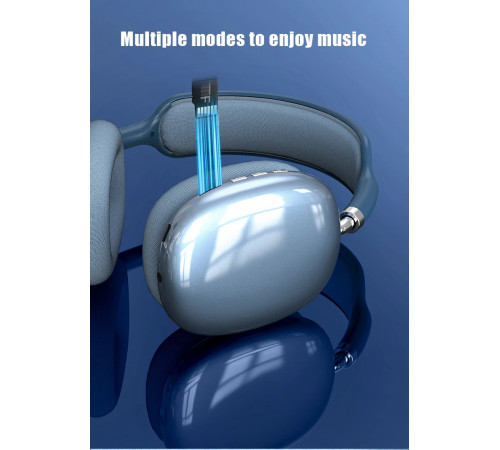 Бездротові накладні навушники HOCO W35 Air Triumph BT headset Blue (6942007616355)