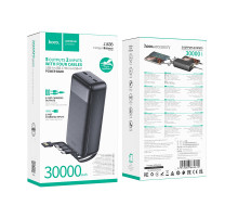 УМБ Power Bank Hoco J163B Wonderful 30000mAh 2A (with cable Lightning+Micro+Type-C+USB)
