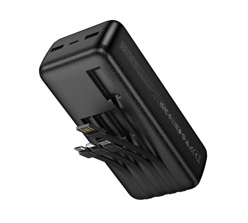 УМБ Power Bank Hoco J163B Wonderful 30000mAh 2A (with cable Lightning+Micro+Type-C+USB)