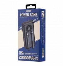 УМБ Power Bank Remax RPP-38 20000mAh PD20W+22.5W (with cable Type-C+Lightning)