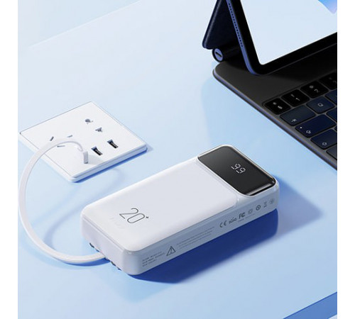 УМБ Power Bank Remax RPP-686 Reyluck Series 20000mAh 2.1A (with cable Type-C+Lightning+USB)