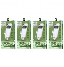 УМБ Power Bank Remax RPP-683 Reyluck Series 10000mAh 2.1A (with cable Type-C+Lightning+USB)