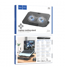 Підставка-охолоджувач для ноутбука Hoco GA4 Jade 12-17inch