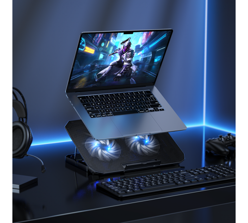Підставка-охолоджувач для ноутбука Hoco GA4 Jade 12-17inch