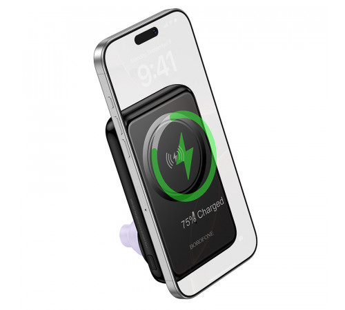 УМБ Power Bank Borofone BJ83 Ocean 10000mAh 22.5W+PD20W з бездротовою зарядкою та підставкою-нічником