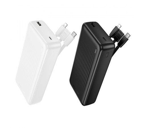 УМБ Power Bank Borofone BJ79A 20000mAh Clever (with cable Type-C+Lightning+USB)