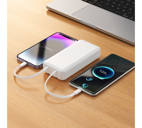 УМБ Power Bank Borofone BJ79A 20000mAh Clever (with cable Type-C+Lightning+USB)