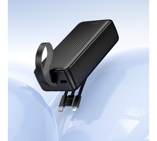 УМБ Power Bank Borofone BJ79B Clever 30000mAh 2A (with cable Type-C+Lightning+USB)