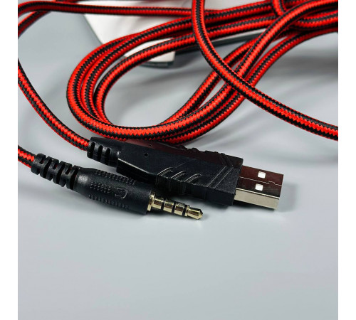 Навушники комп'ютерні WUW R222 з мікрофоном RGB