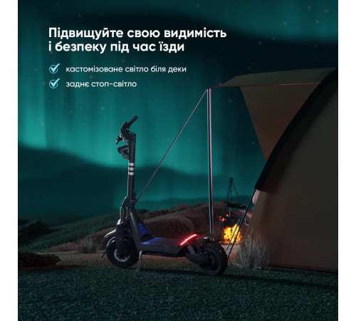 Електросамокат OKAI ES800 Panther Off-Road Black 12", 1500(3000)W, Dual Motor, 19.2Ah, 50km, 60km\h, 35%, NFC, App, 43kg (ES800-B)