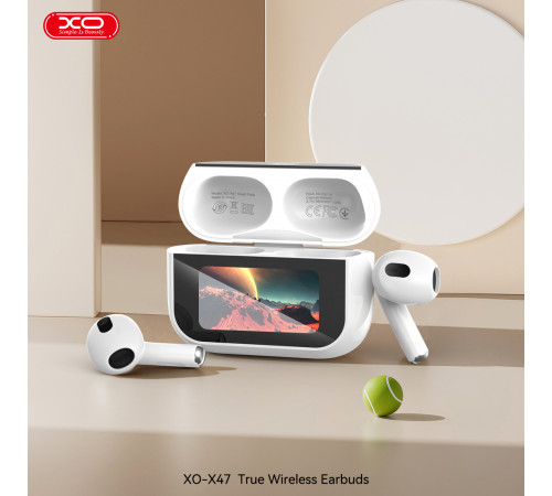 Бездротові навушники XO X47 Earbuds 4nd Generation Smart Screen